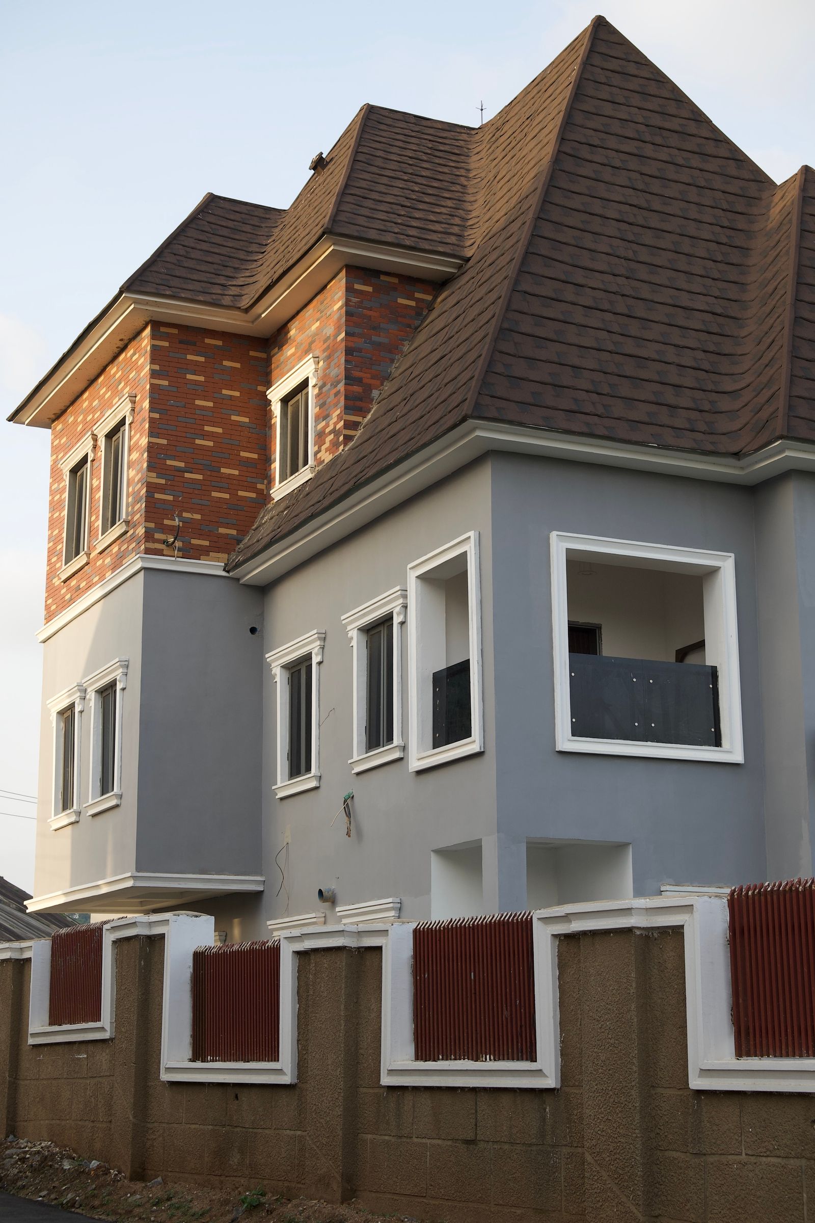 A newly built family house in Abuja.